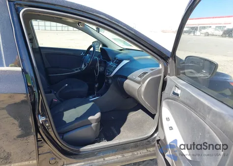 2012 Hyundai Accent Gls from USA, damaged, VIN KMHCU5AE1CU039214